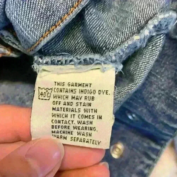 Unionbay Jean Jacket sz S preppy 90s y2k fall winter academia teacher casual - Picture 9 of 9